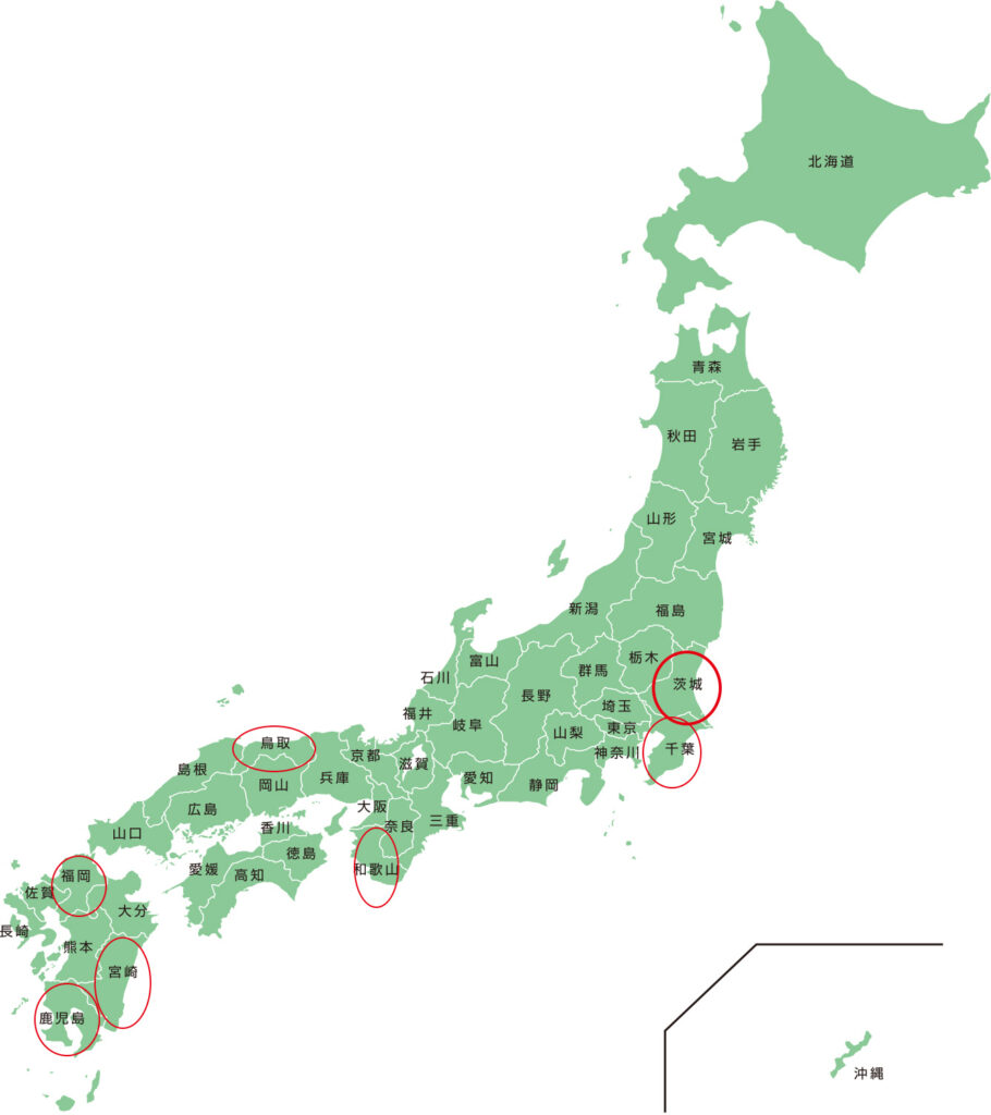 日本地図
